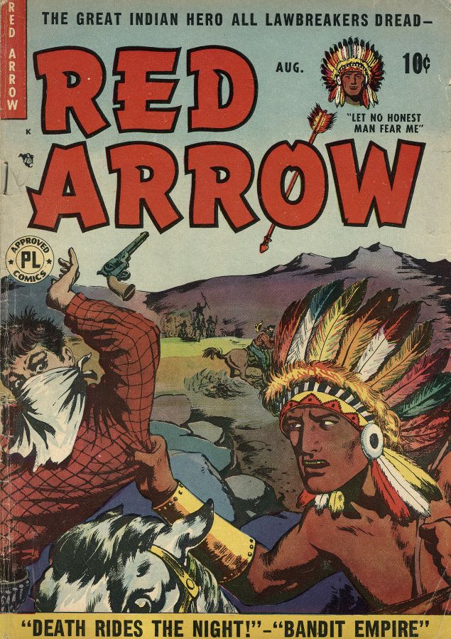 Red Arrow Number 2 Western Comic Book