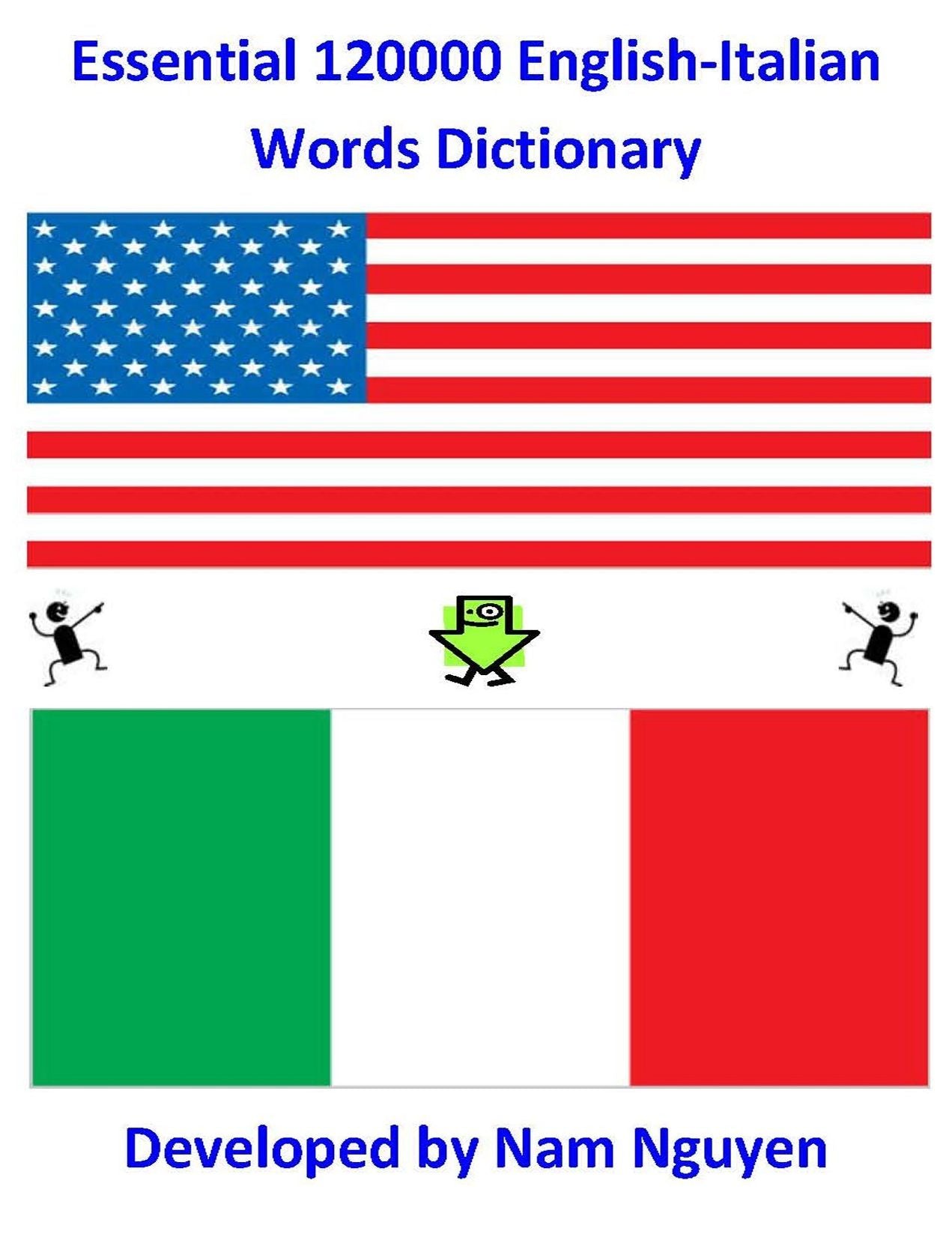Essential 120000 English-Italian Words Dictionary