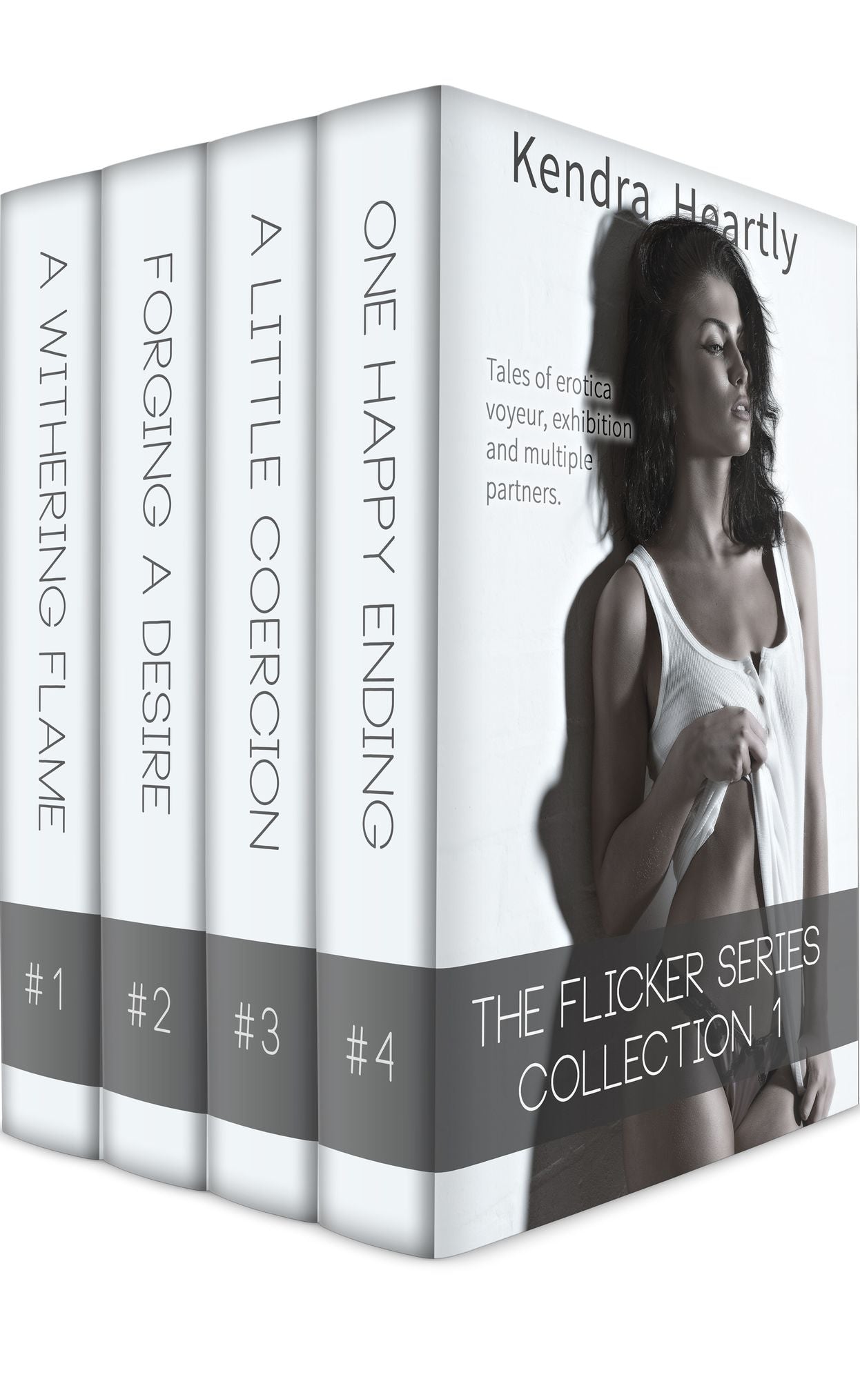 Flicker Collection 1: Books 1-4 (voyeur erotica, massage, military)