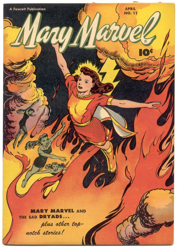 Mary Marvel Number 11 Super-Hero Comic Book