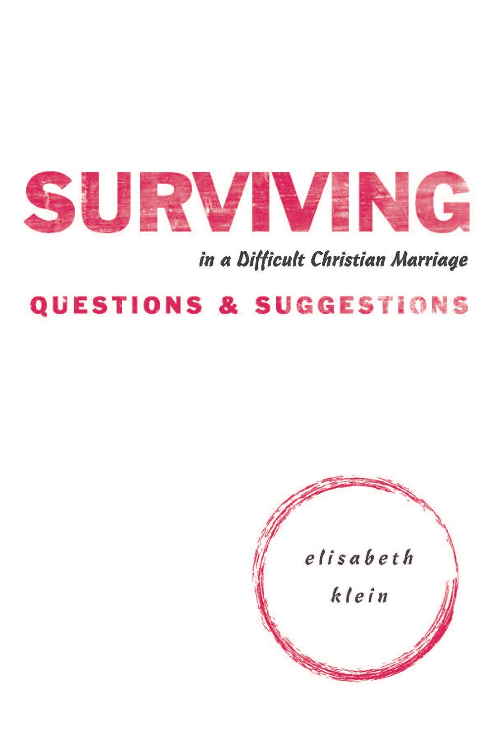 Surviving in a Difficult Christian Marriage: Questions & Suggestions