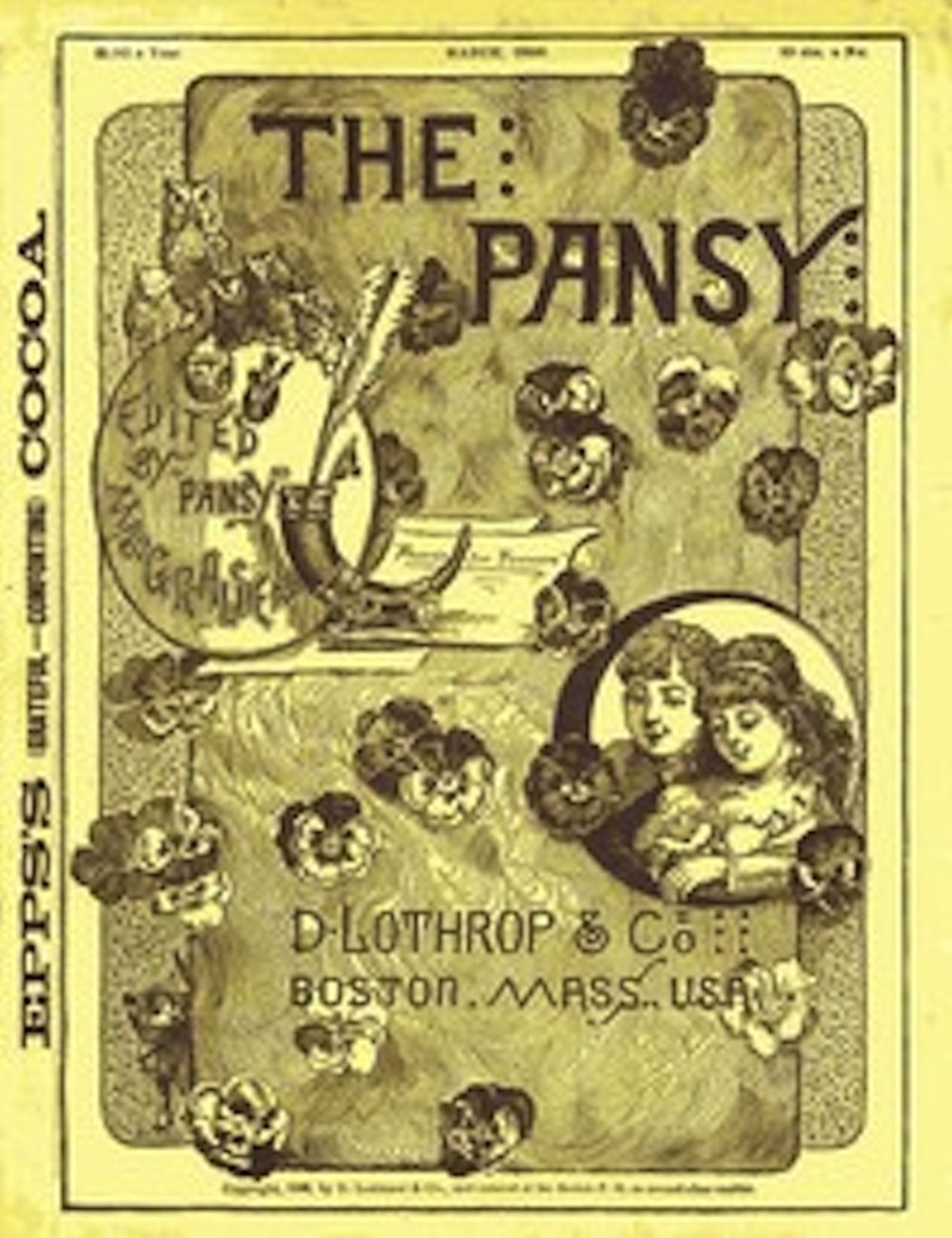 The Pansy Magazine, March 1886 (Illustrated)