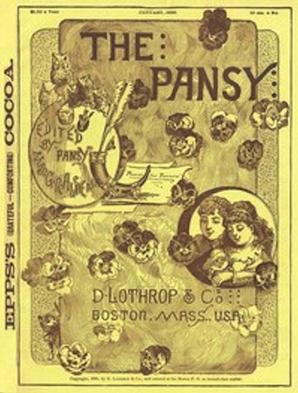 The Pansy Magazine, January 1886 (Illustrated)