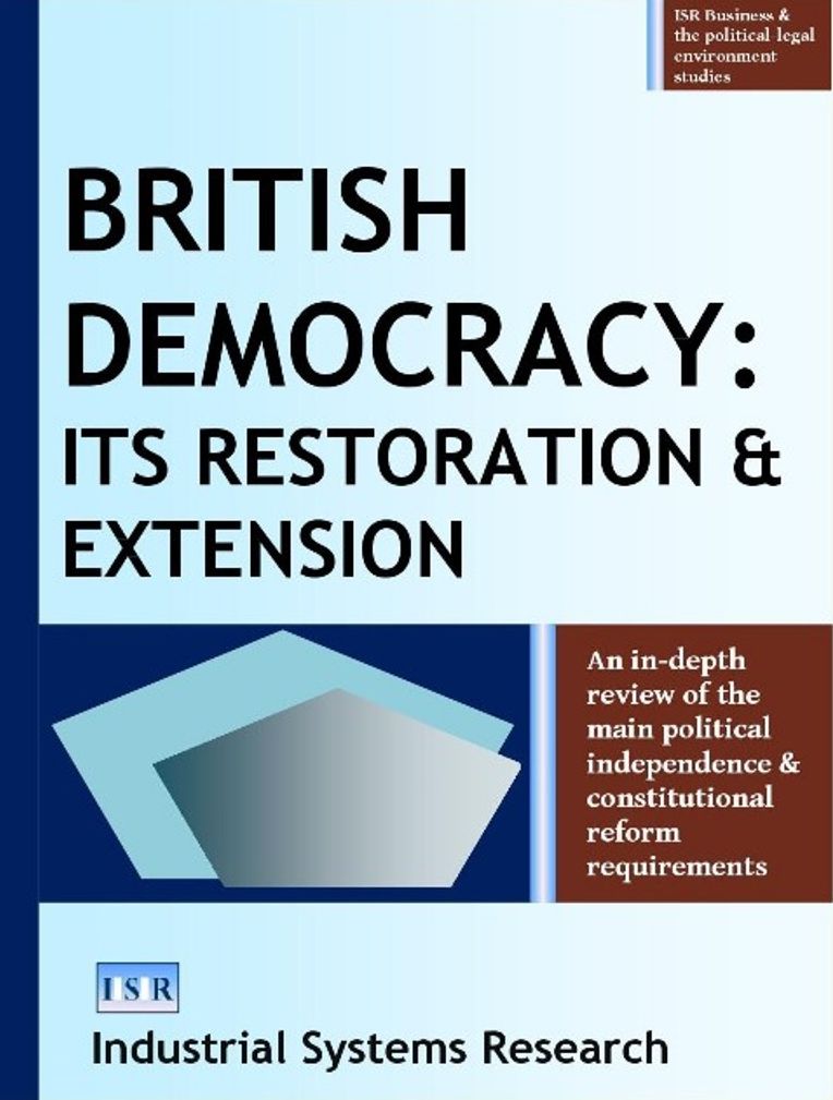 British democracy: its restoration & extension