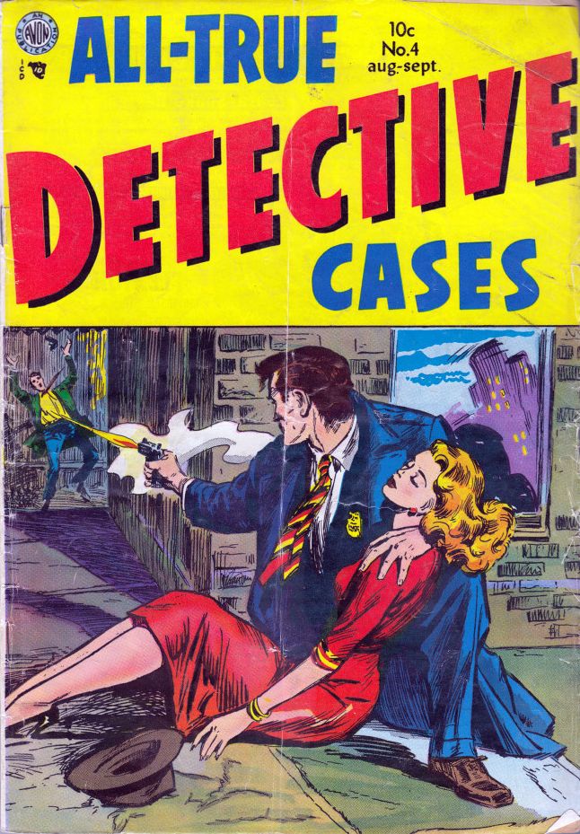 All True Detective Cases Number 4 Crime Comic Book
