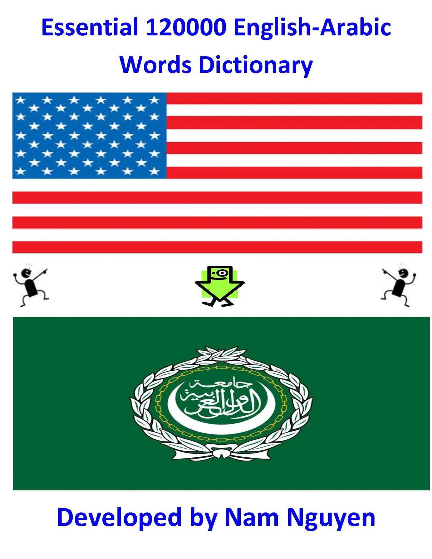Essential 120000 English-Arabic Words Dictionary