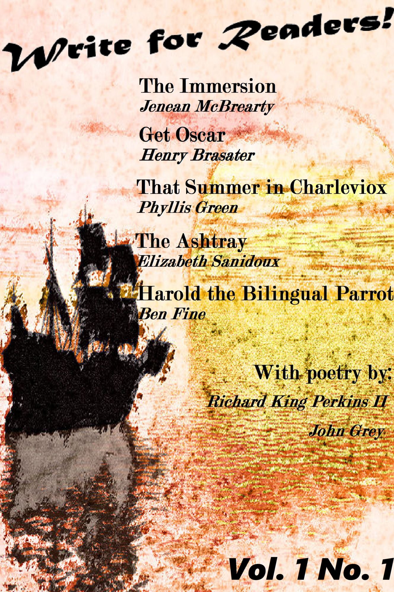Write for Readers! Magazine: Vol 1 No 1