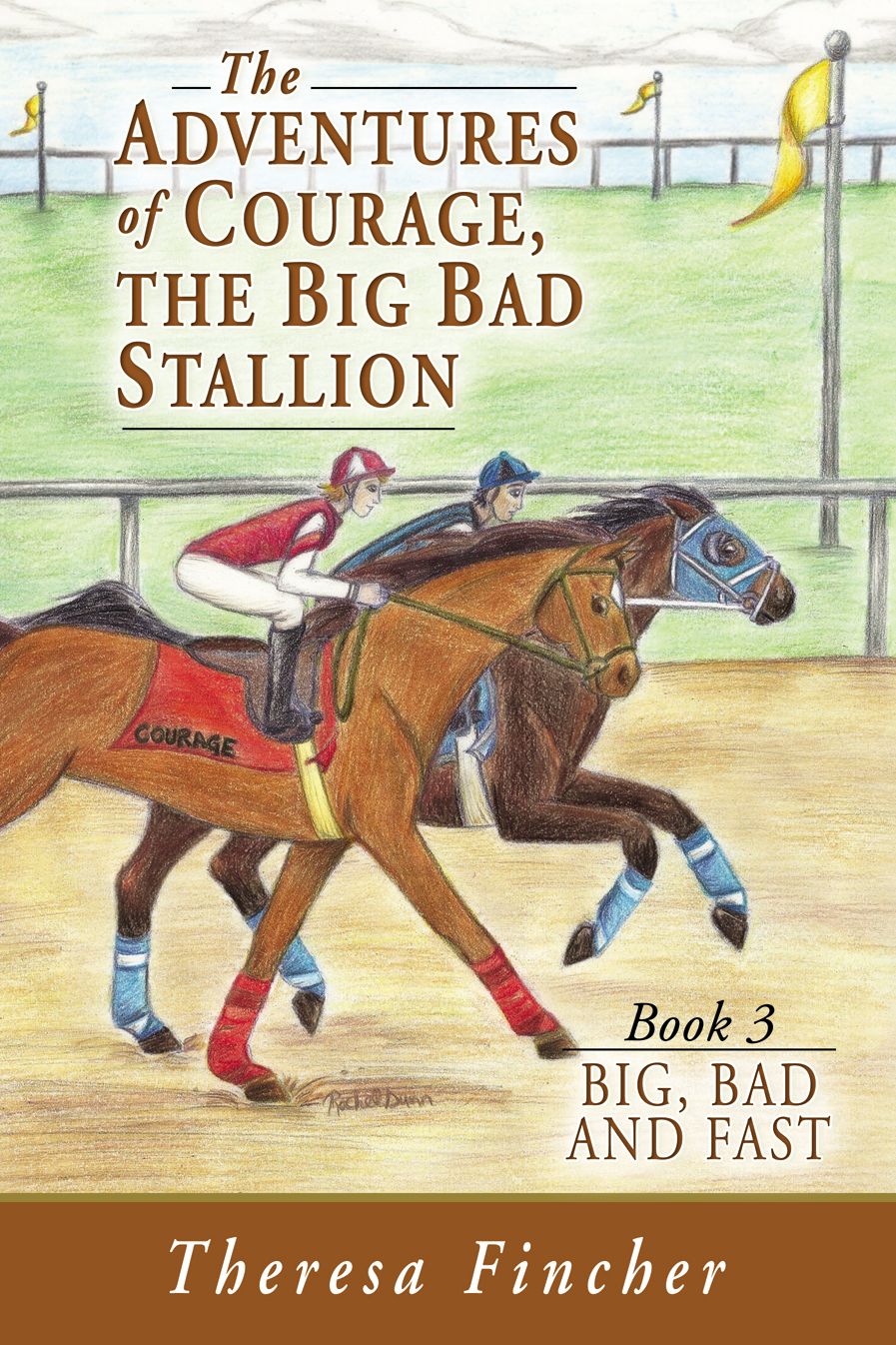 The Adventures of Courage, The Big Bad Stallion: Big, Bad and Fast