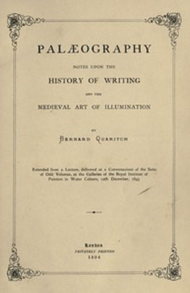 Palaeography