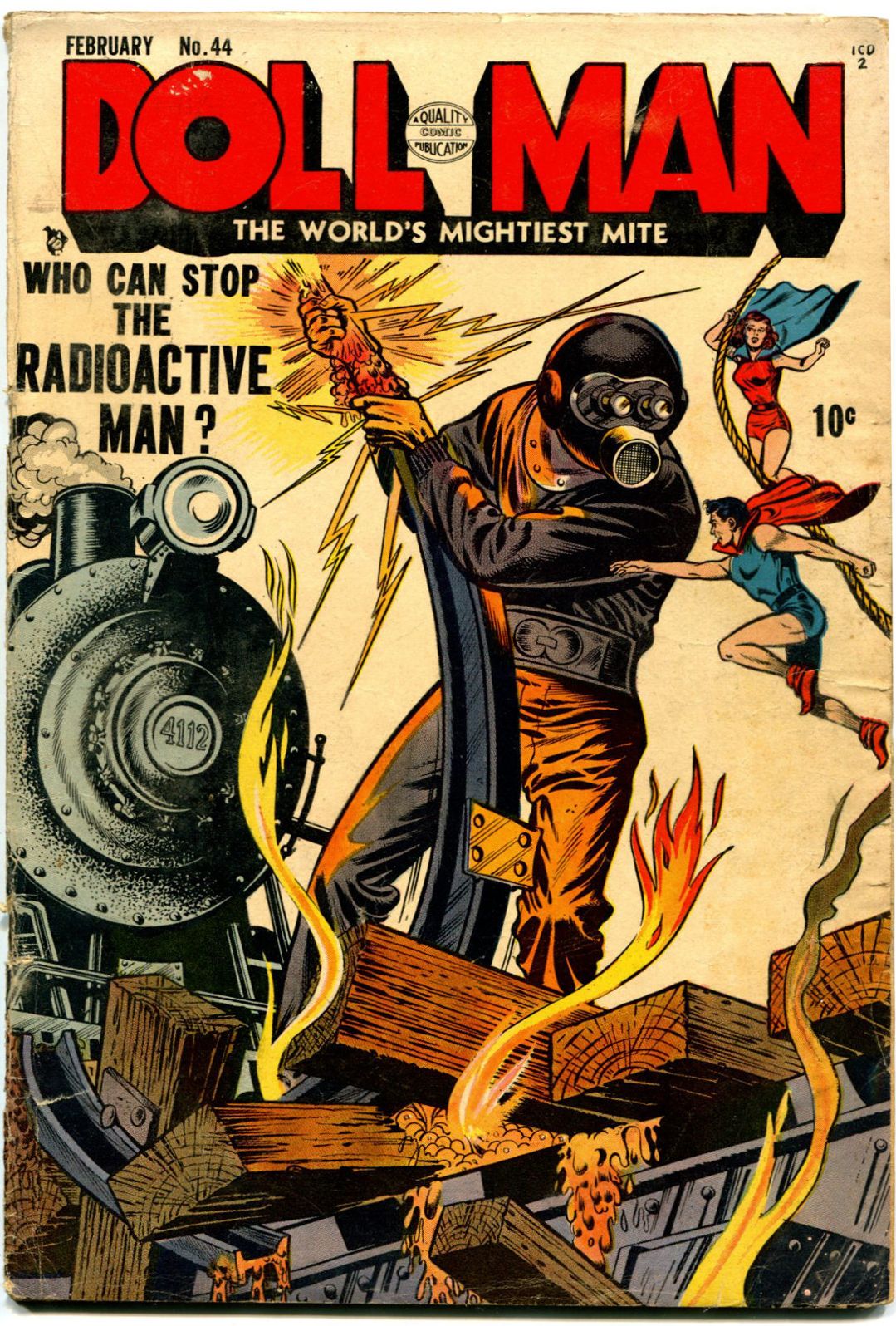 Doll Man Number 44 Super-Hero Comic Book