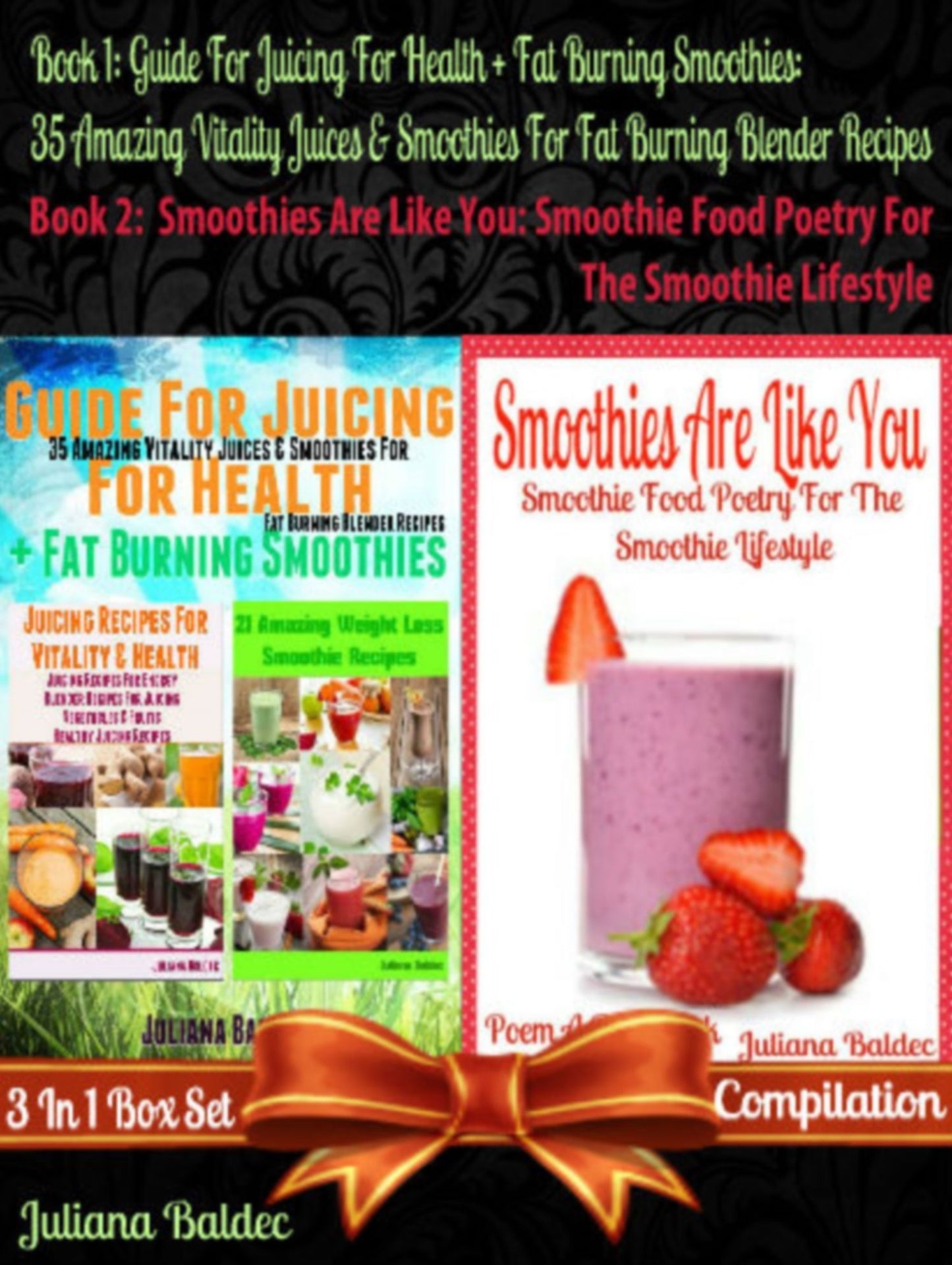 Guide For Juicing For Health + Fat Burning Smoothies: 35 Amazing Vitality Juices & Smoothies For Fat Burning Blender Recipes (Best Guide For Juicing & Smoothies) + Smoothies Are Like You