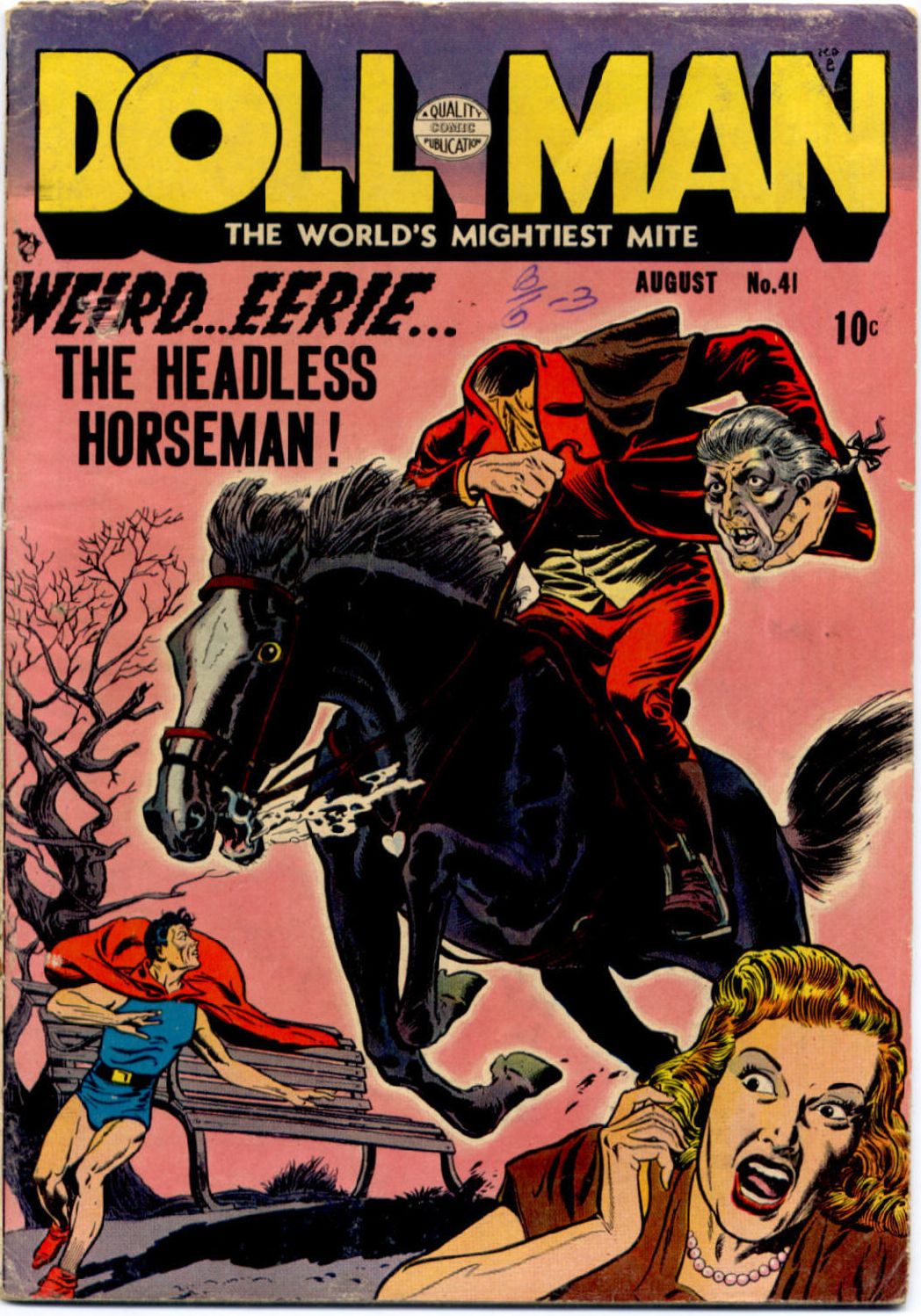 Doll Man Number 41 Super-Hero Comic Book
