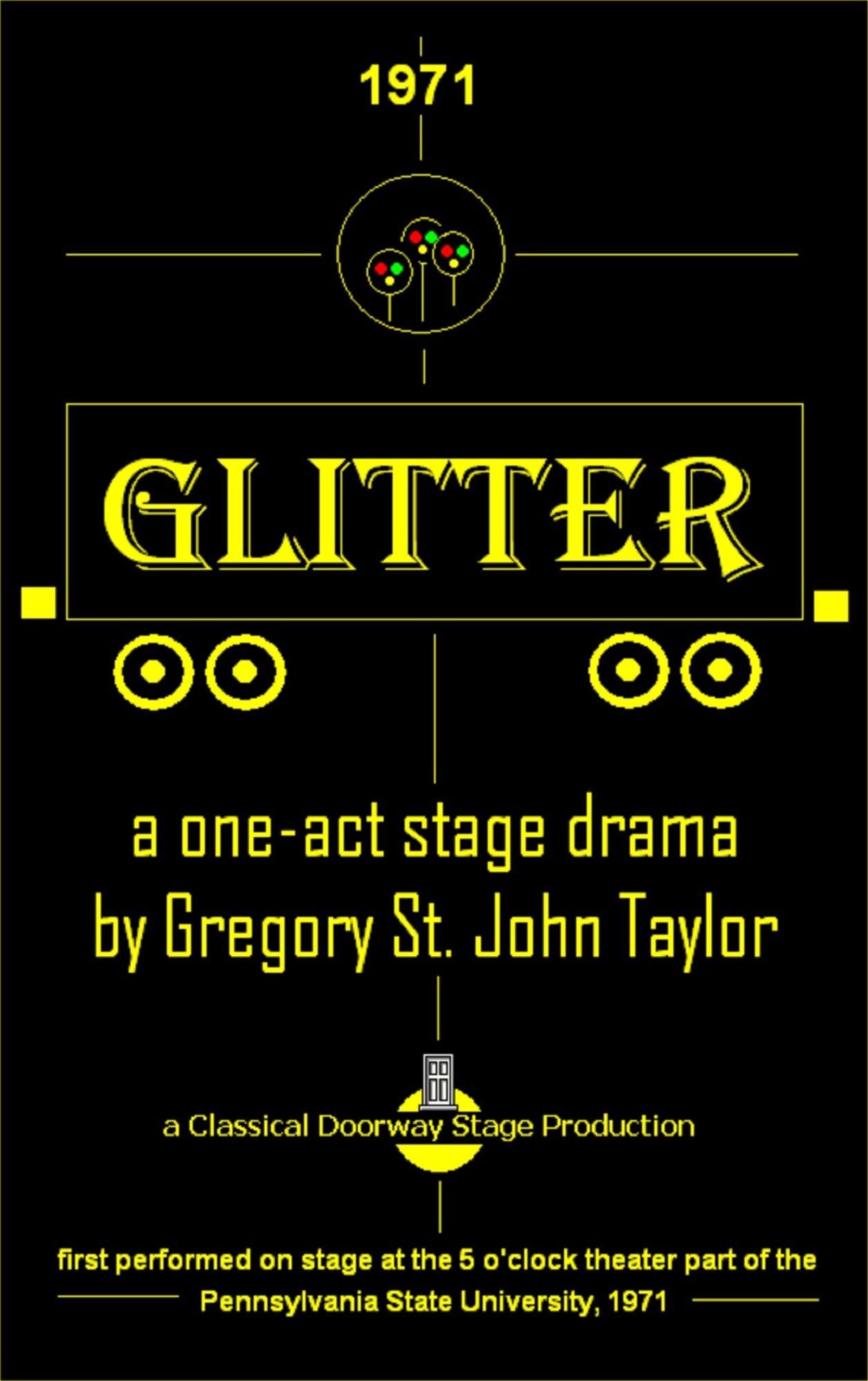 Glitter, a one act play