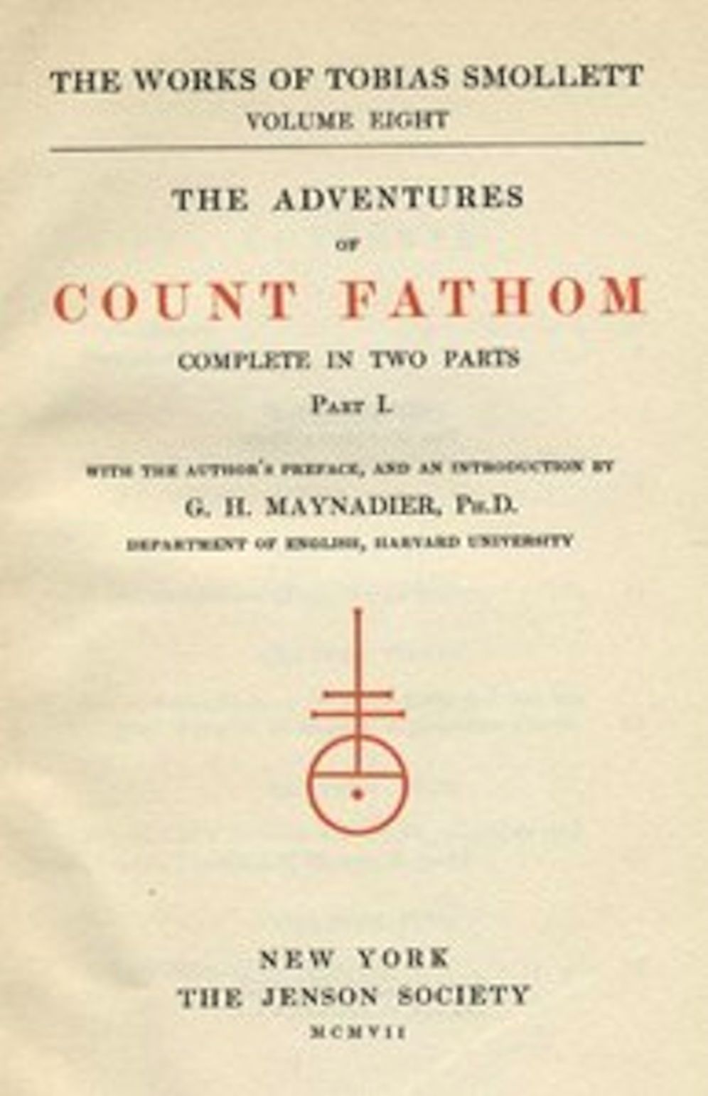 The Adventures of Ferdinand Count Fathom — Complete (Illustrated)