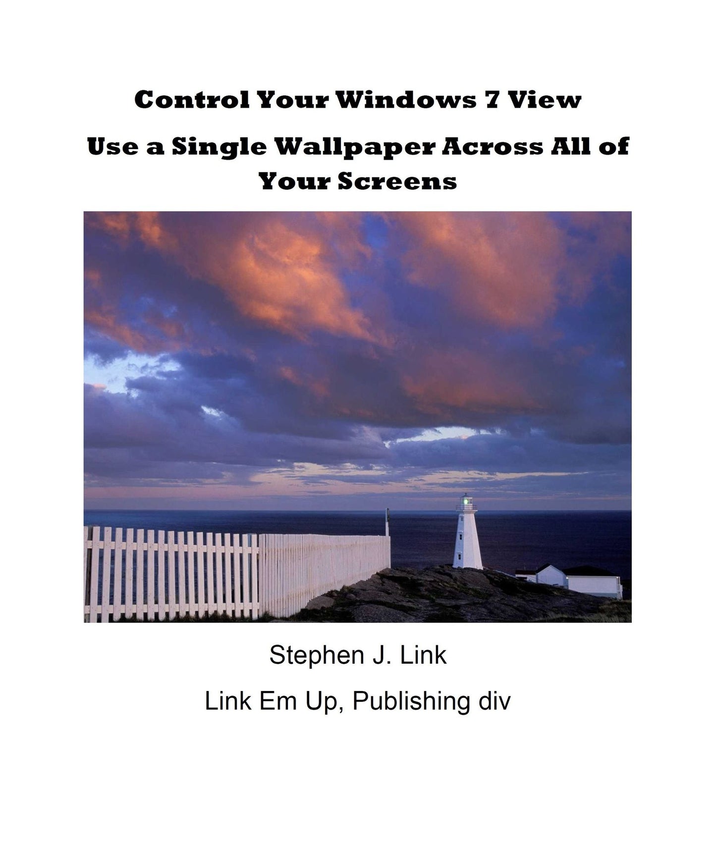 Control Your Windows 7 View: Use a Single Wallpaper Across All of Your Screens