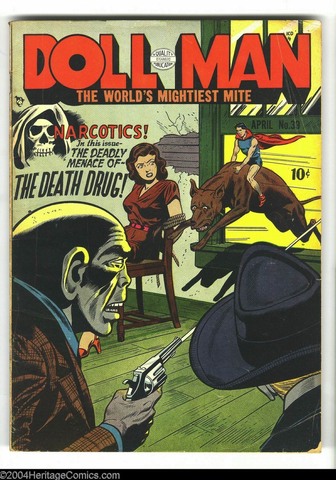 Doll Man Number 39 Super-Hero Comic Book