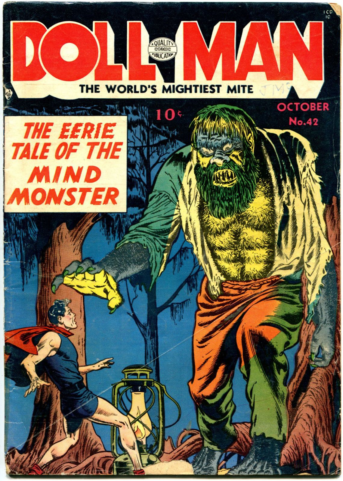 Doll Man Number 42 Super-Hero Comic Book