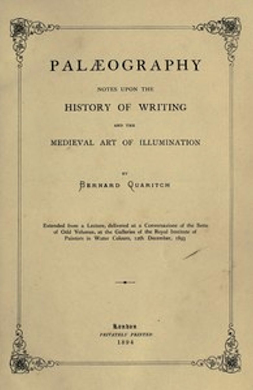 Palaeography (Illustrated)