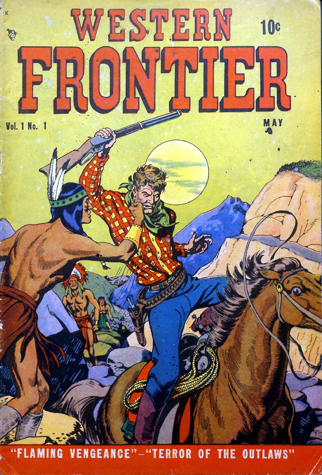 Western Frontier Number 1 Western Comic Book