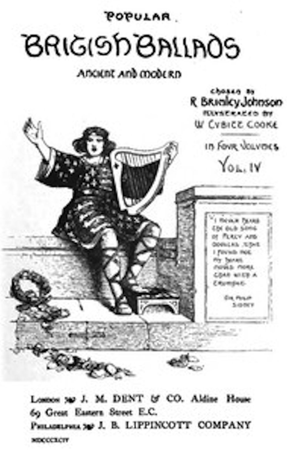 Popular British Ballads, Ancient and Modern, Vol. 4 (of 4) (Illustrated)
