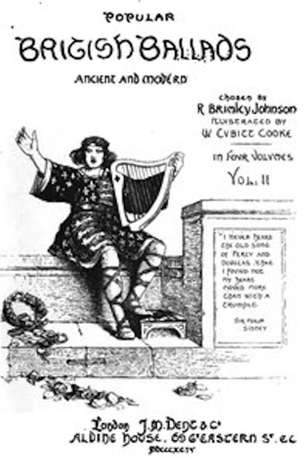 Popular British Ballads, Ancient and Modern, Vol. 2 (of 4) (Illustrated)