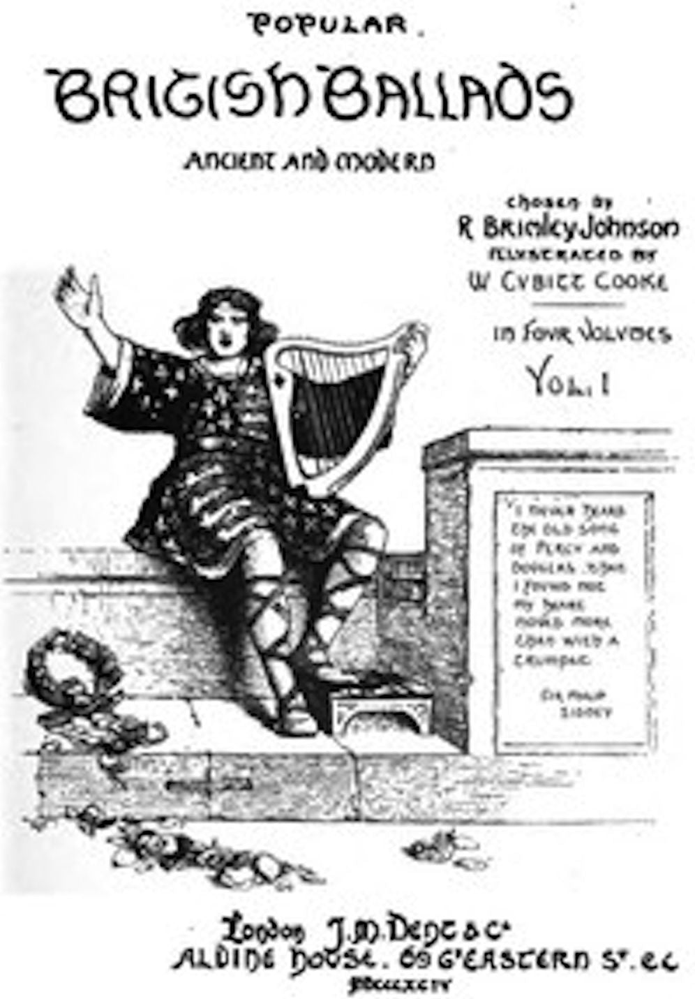 Popular British Ballads, Ancient and Modern, Vol. 1 (of 4) (Illustrated)