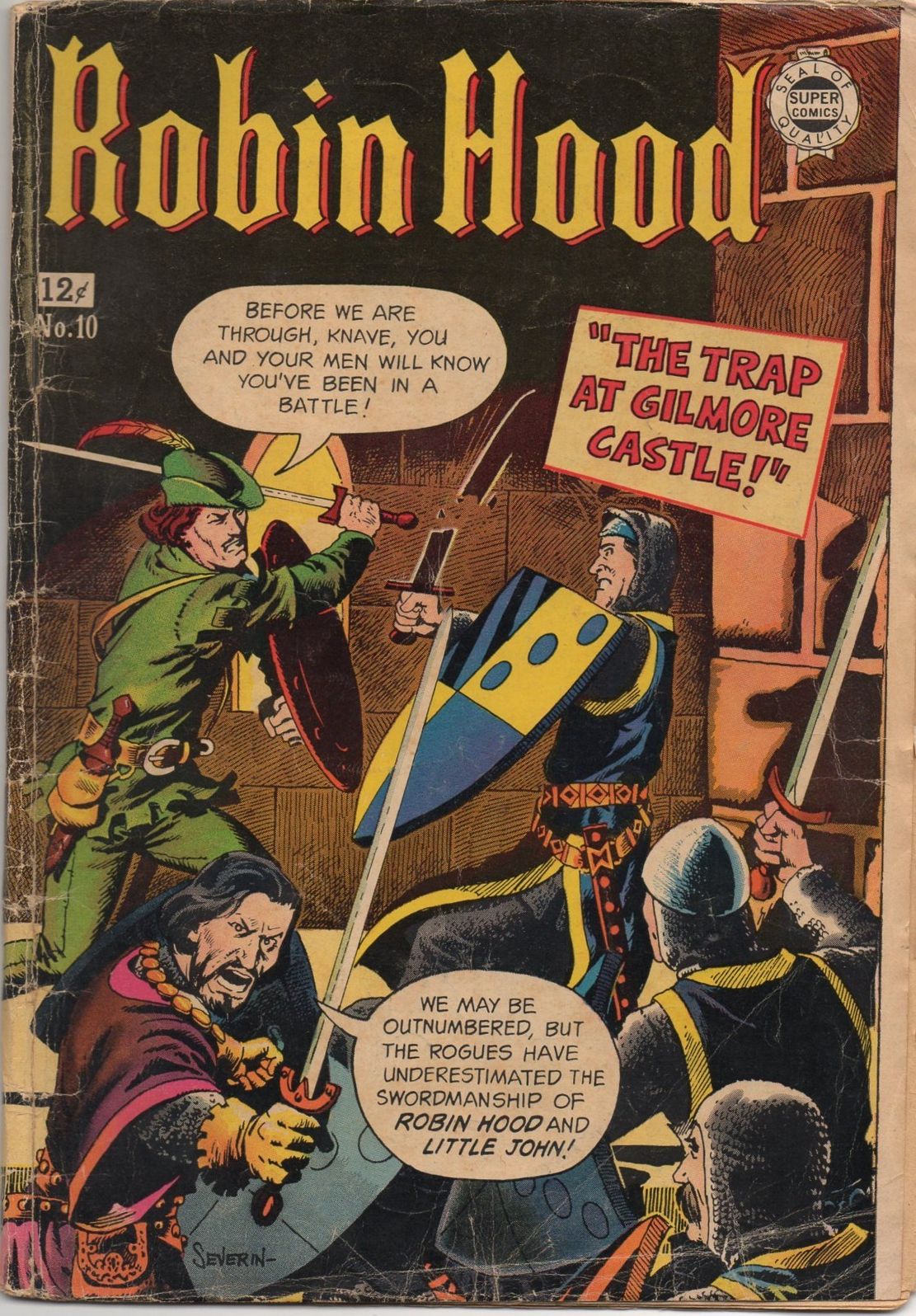 Robin Hood Number 10 Adventure Comic Book