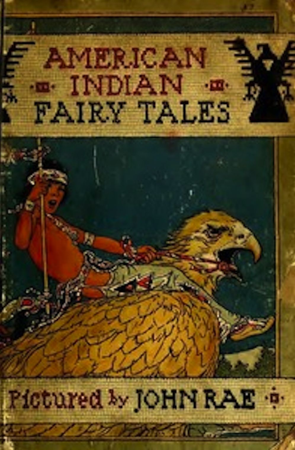 American Indian Fairy Tales (Illustrated)