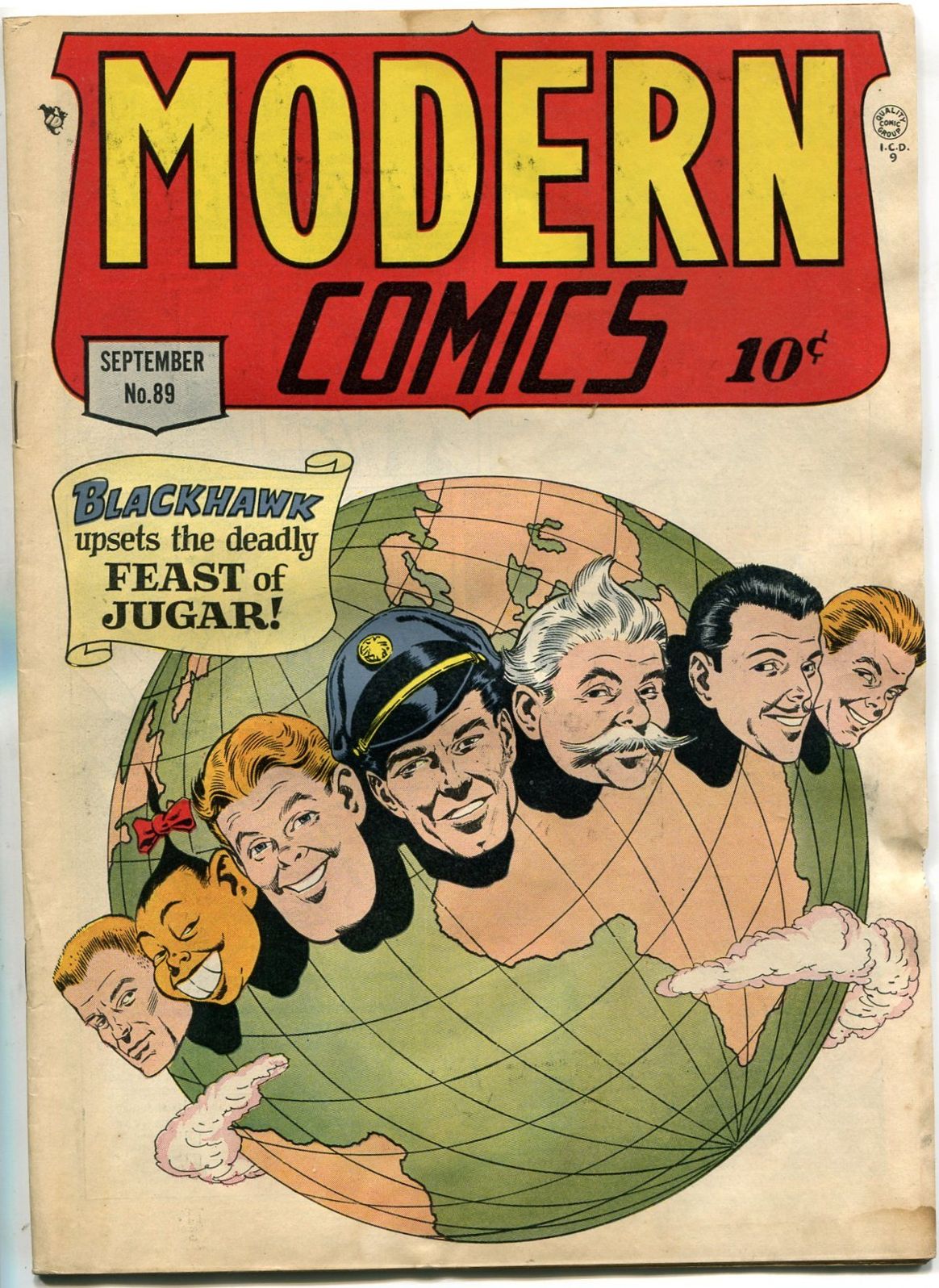 Modern Comics Number 89 War Comic Book