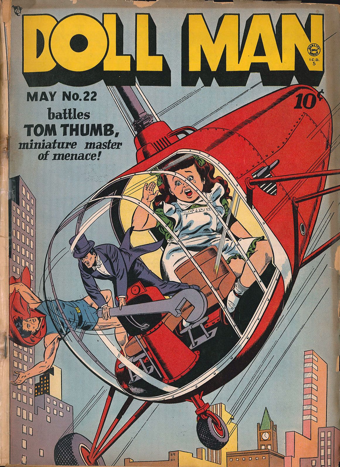Doll Man Number 22 Super-Hero Comic Book