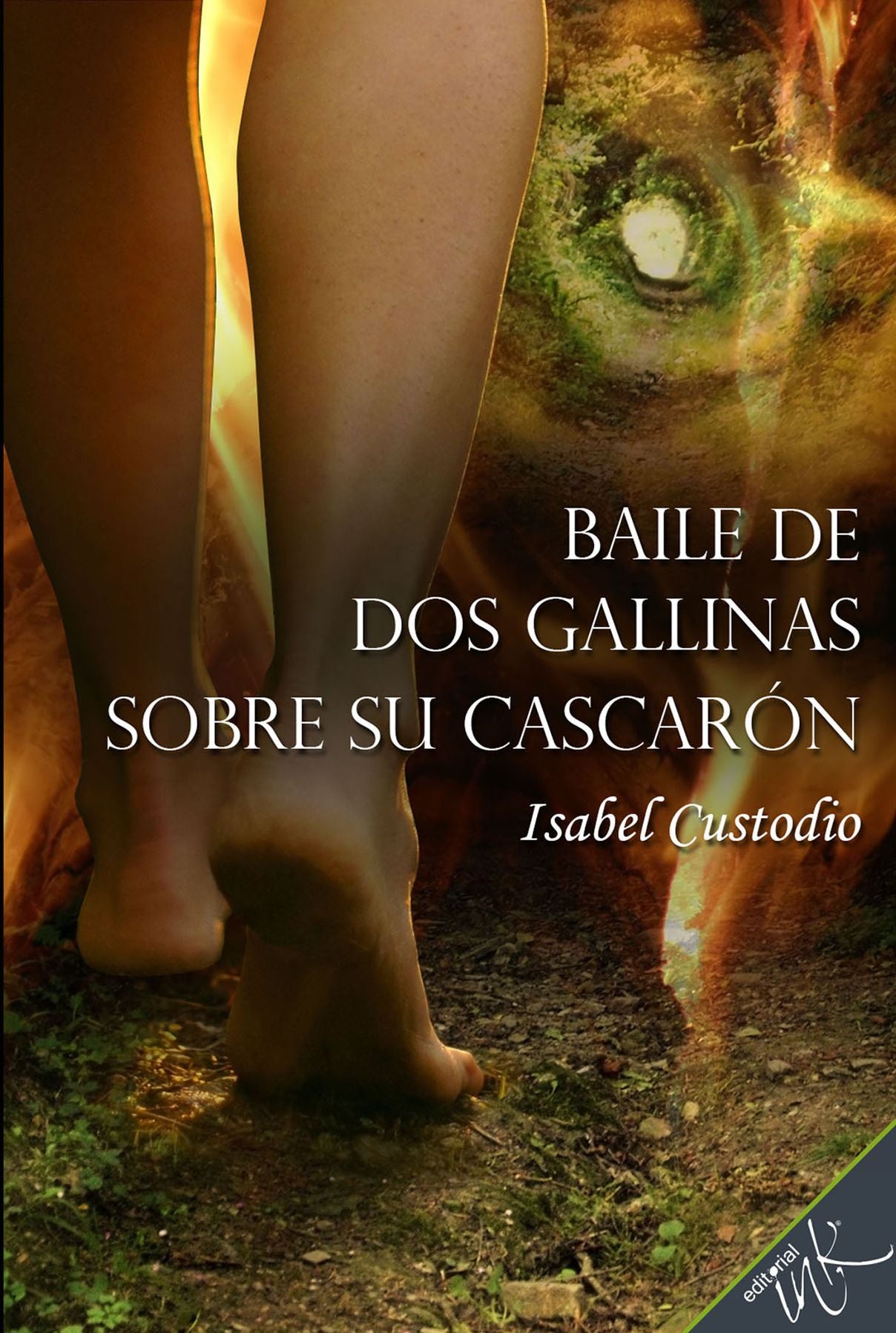 Baile de dos gallinas sobre su cascaron