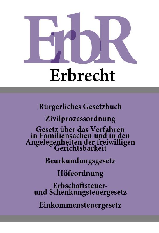 Erbrecht - ErbR