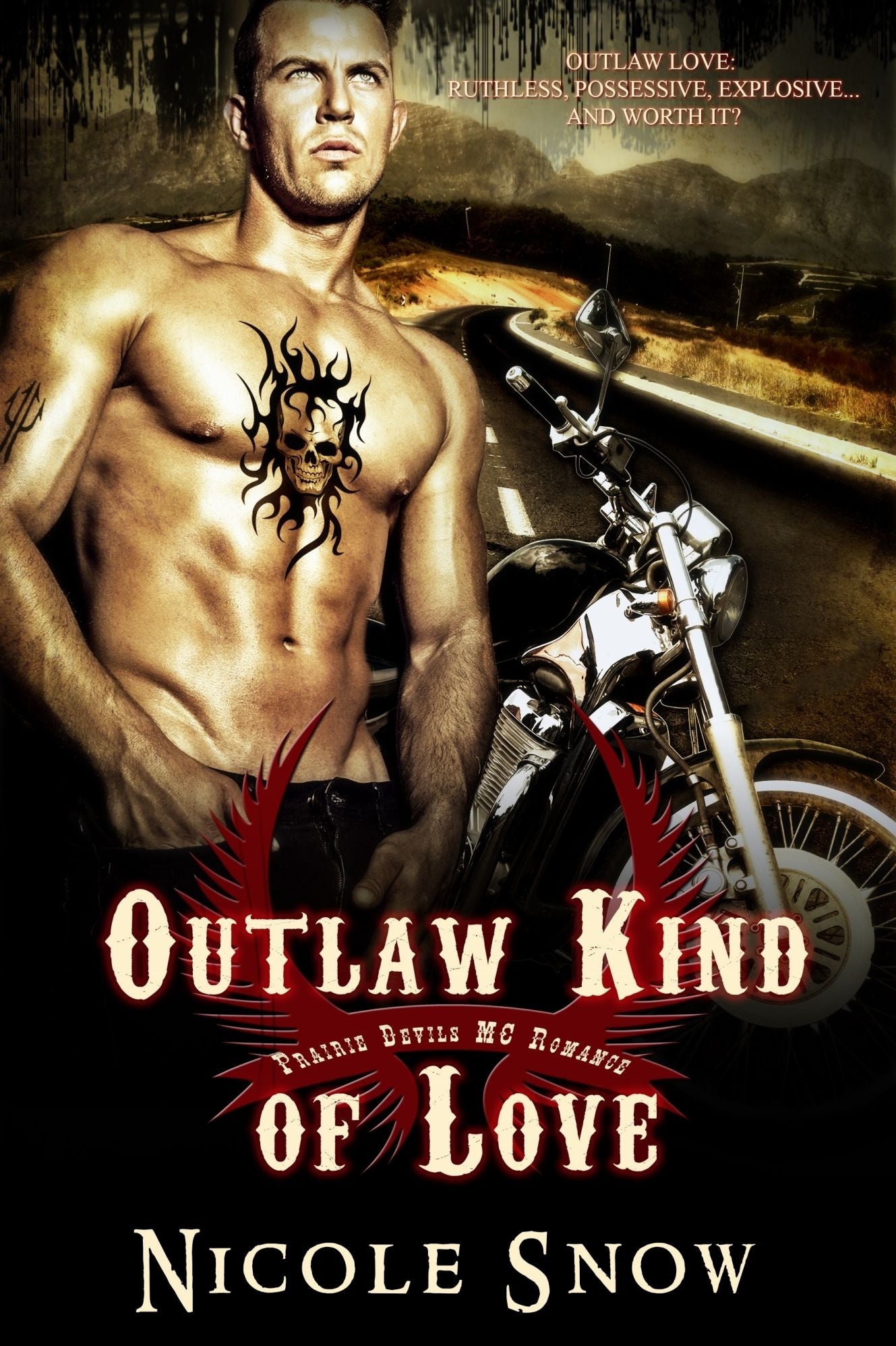 Outlaw Kind of Love: Prairie Devils MC Romance (Motorcycle Club Erotic Romance)