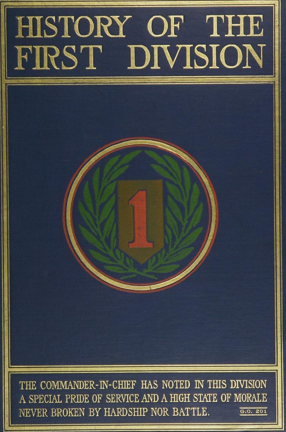 History of the First division during the world war, 1917-1919