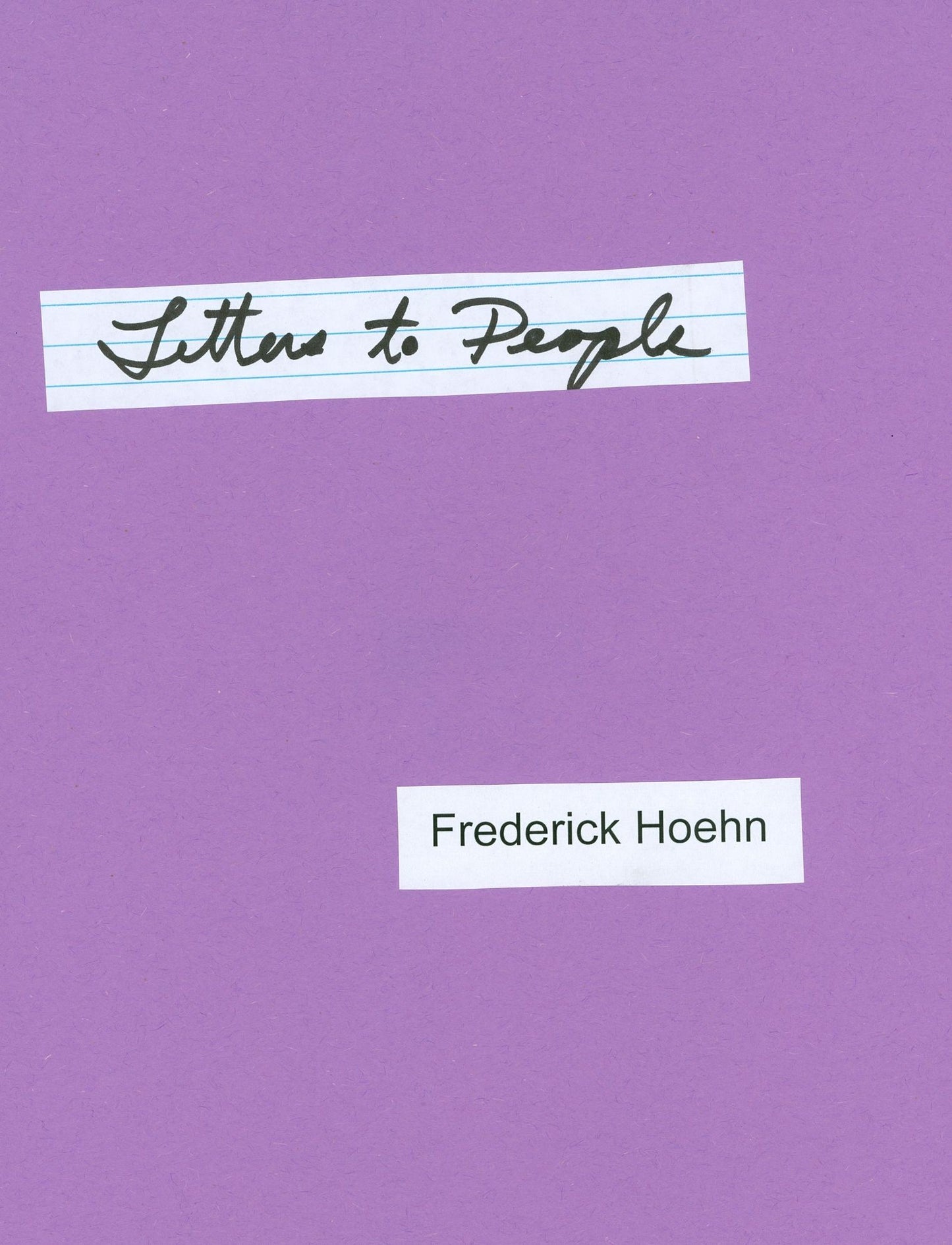 Letters to People