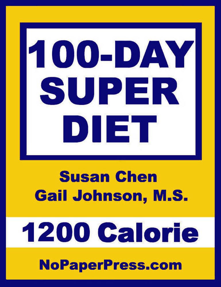 100-Day Super Diet - 1200 Calorie