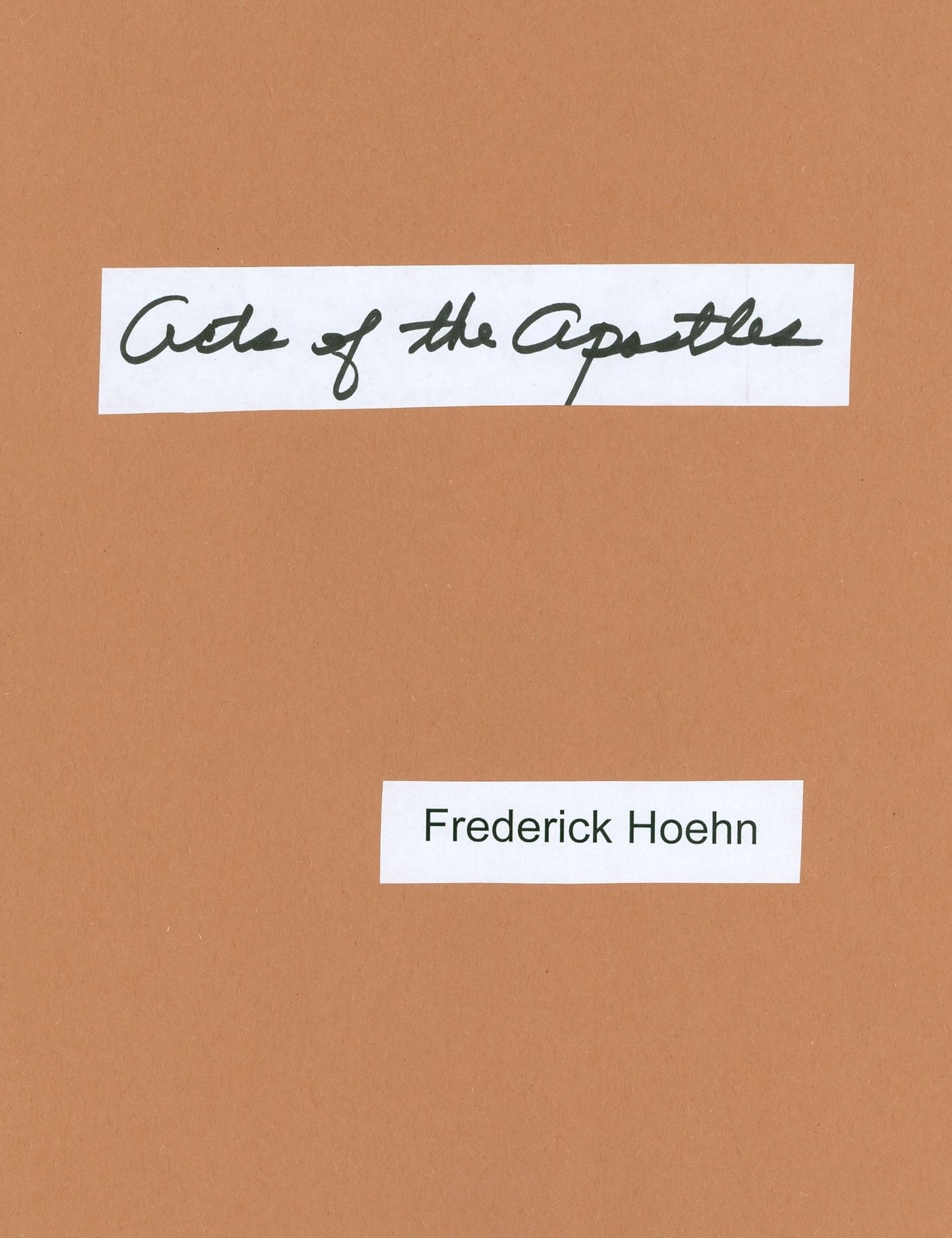 Acts of the Apostles