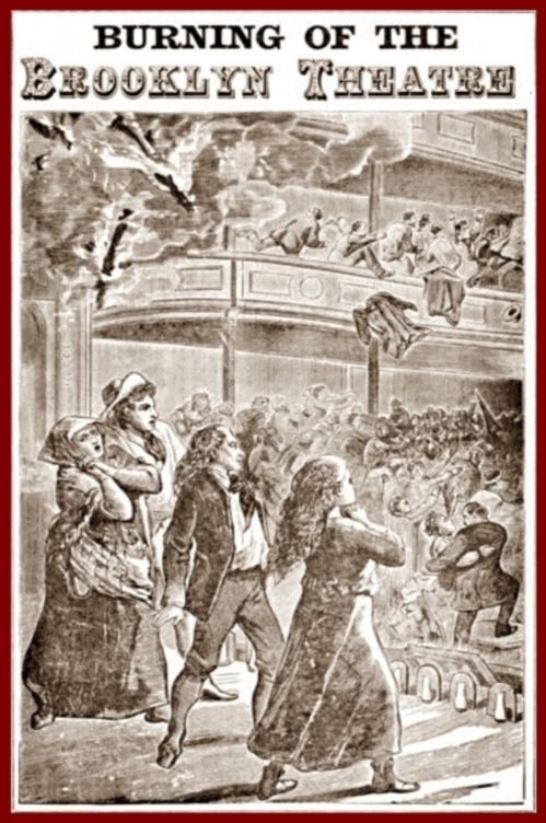Burning of the Brooklyn Theatre
