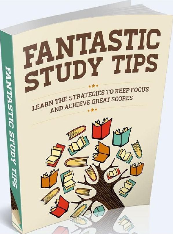 Best Life Coaching eBook on Fantastic Study Tips - Get All The Support And Guidance You Need To Be A Success At Your Studies!