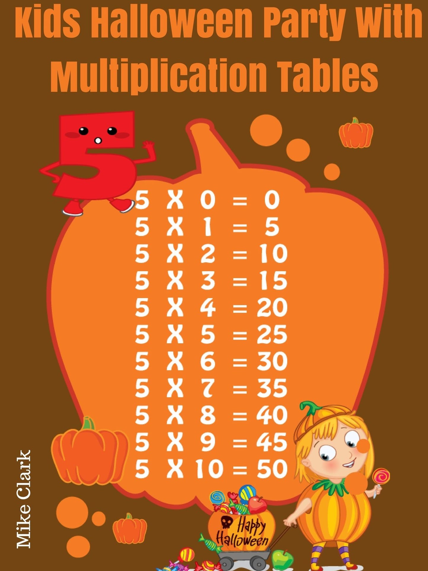 Kids Halloween Party With Multiplication Tables