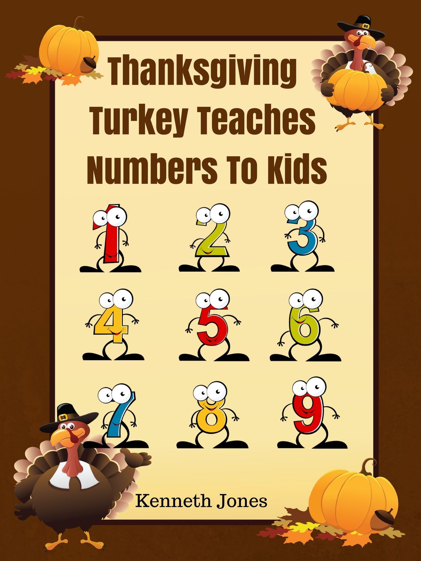 Thanksgiving Turkey Teaches Numbers To Kids