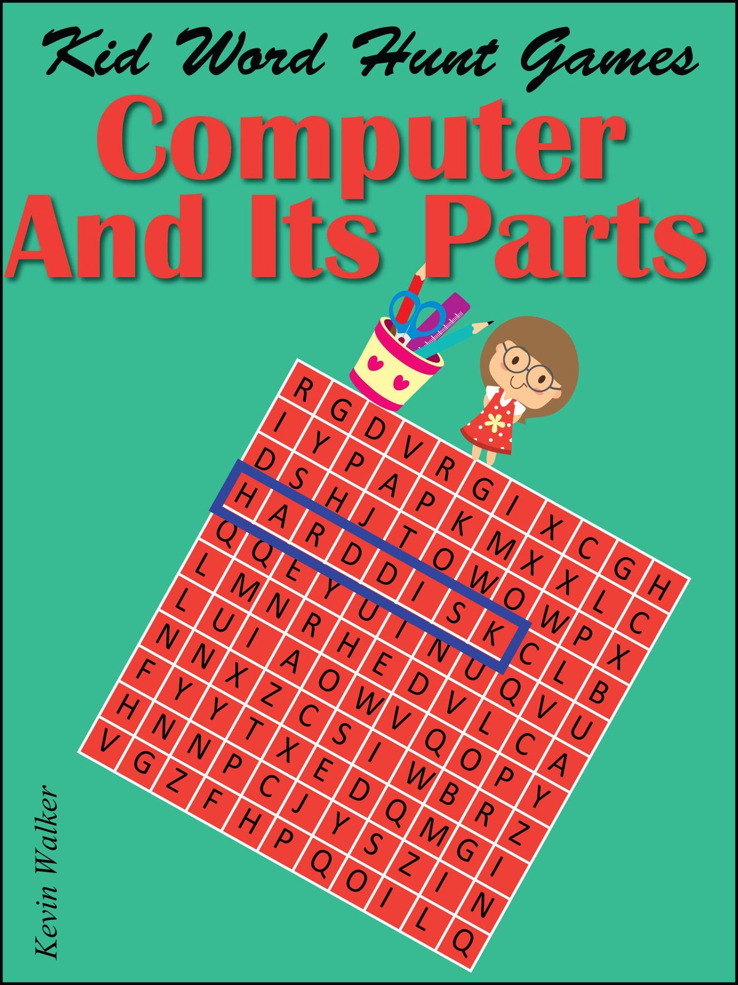 Kids Word Hunt Games Computer And Its Parts