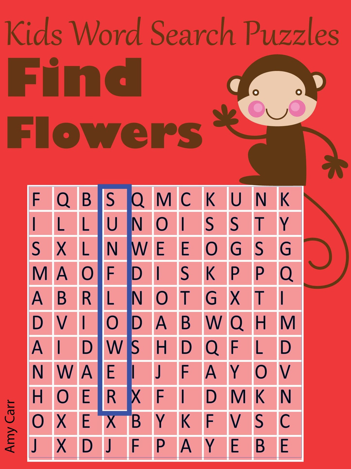 Kids Word Search Puzzles : Find Flowers