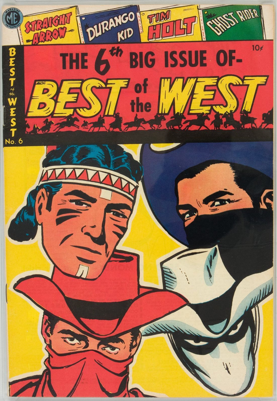 Best of the West Number 6 Western Comic Book