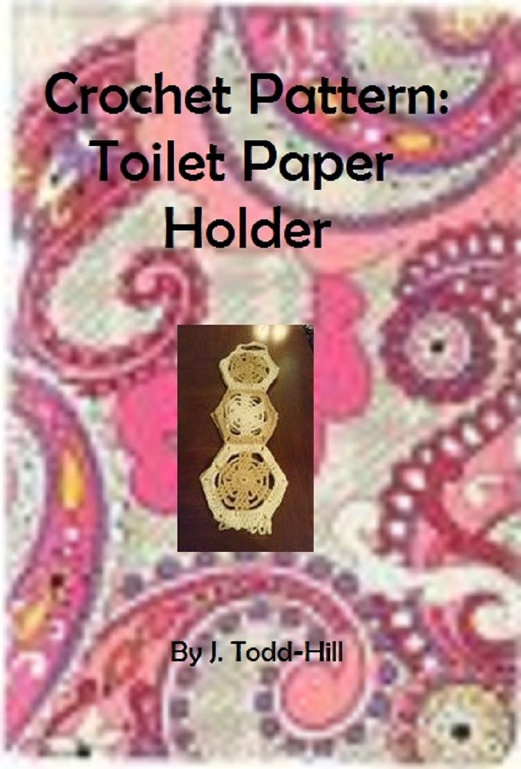 Crochet Pattern: Toilet Paper Hanger