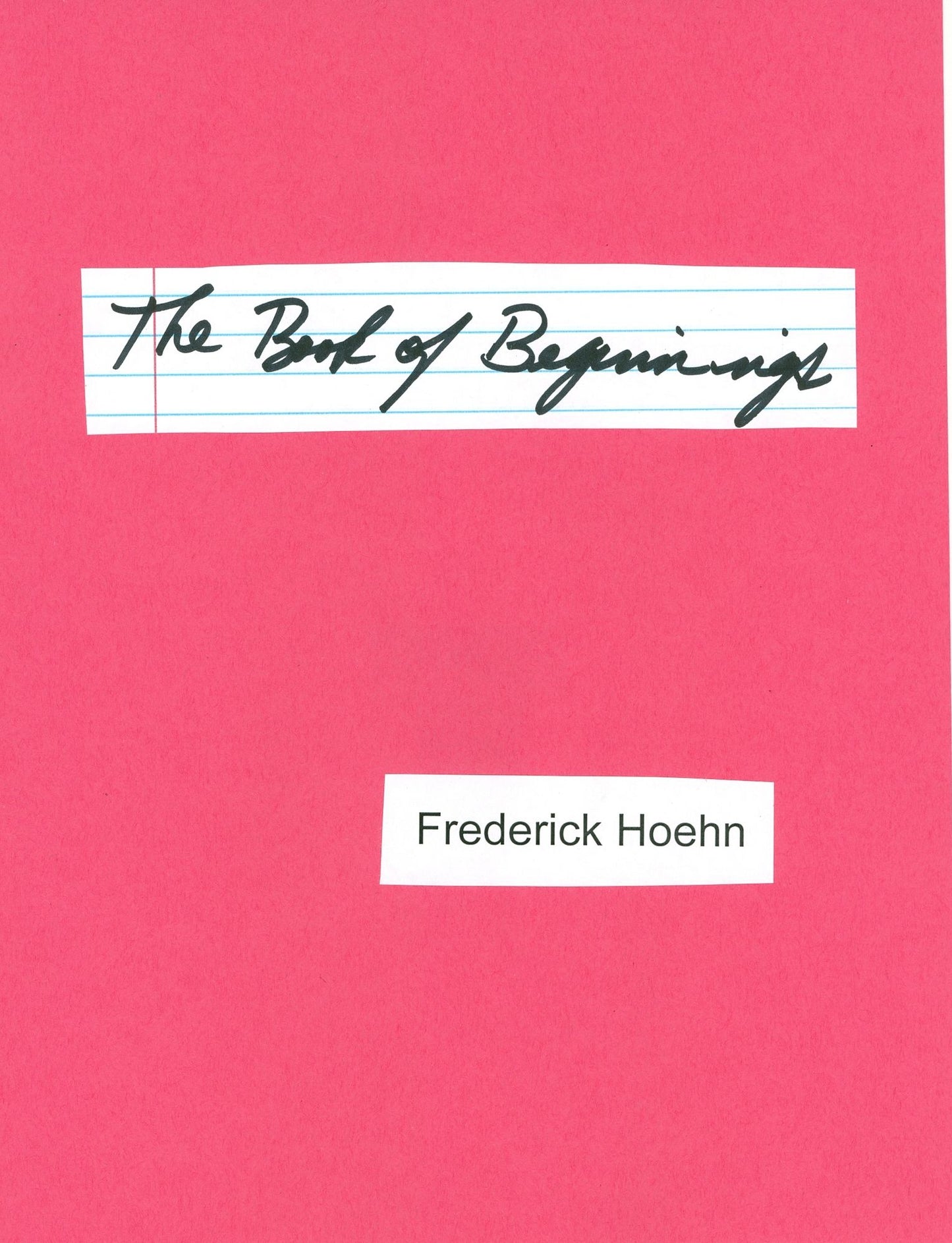 The Book of Beginnings