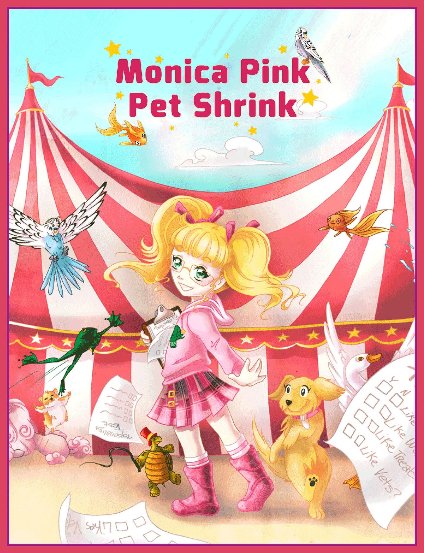 Monica Pink Pet Shrink