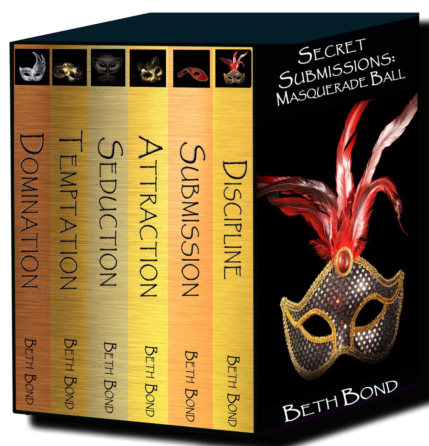 6 Story Boxed Set (Secret Submissions: The BDSM Masquerade Collection)