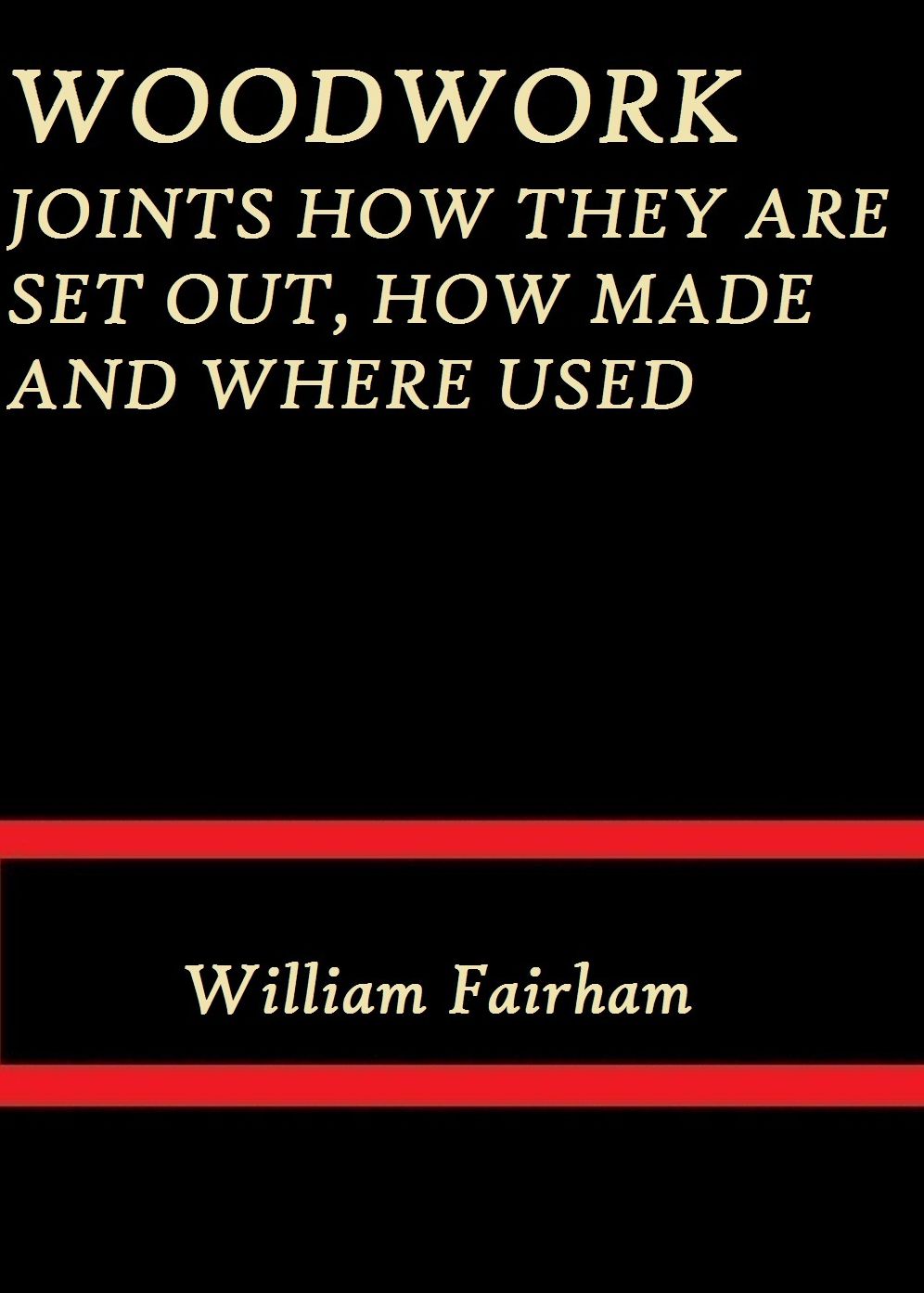 Woodwork Joints How they are Set Out, How Made and Where Used. by William Fairham