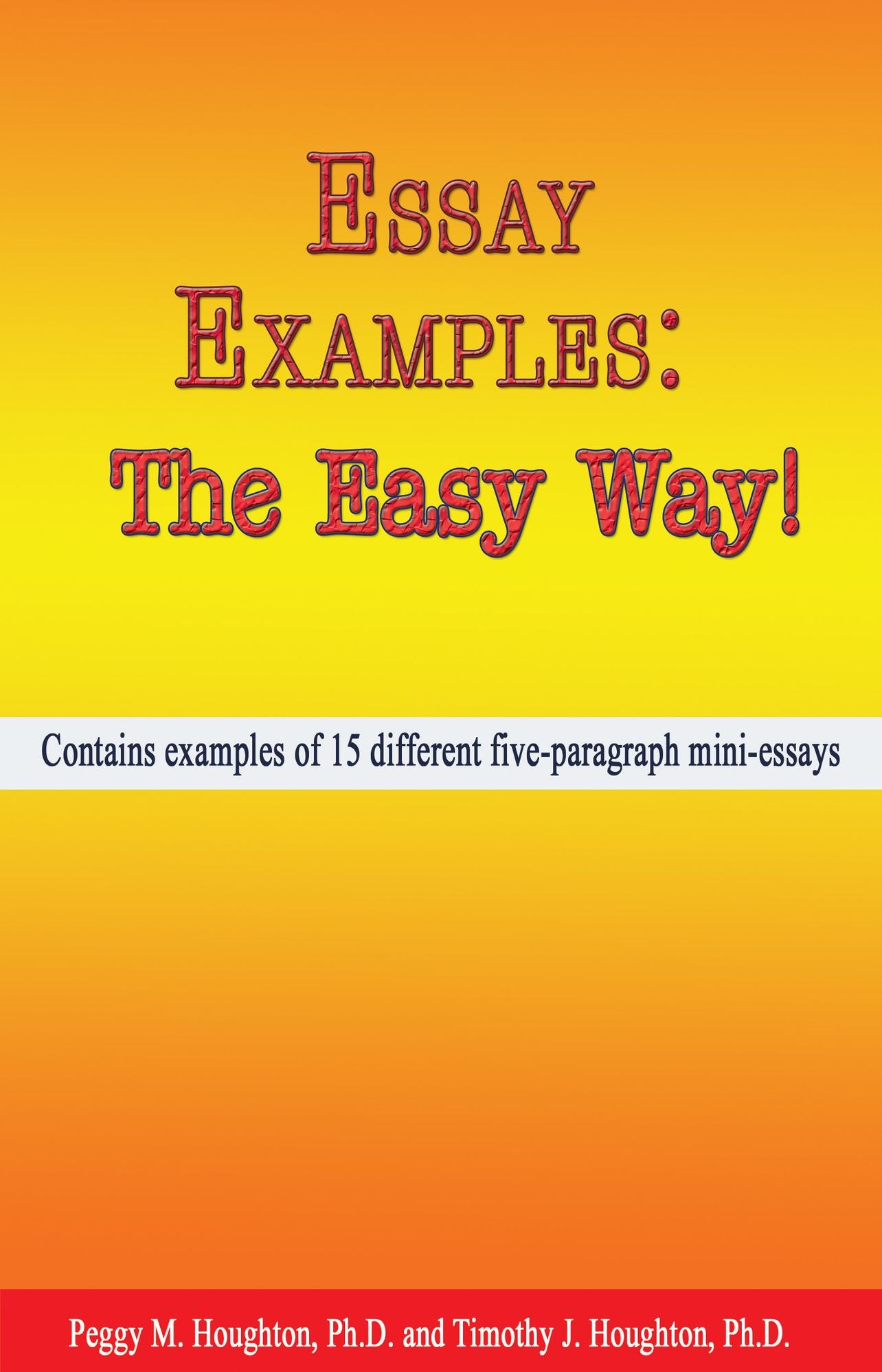 Essay Examples: The Easy Way!